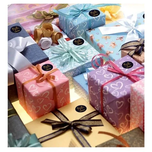 Thank You Stickers Roll for Small Business - Multicolor - Picture 4 of 8